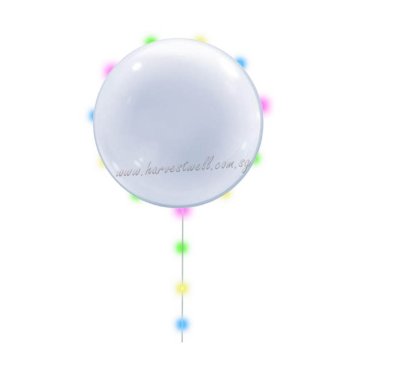 Colorful LED Bubble Balloon Singapore