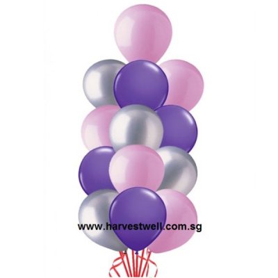 Helium Latex Balloon Column Singapore