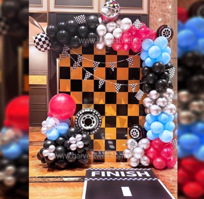 F1 Racing Car Theme Backdrop Singapore