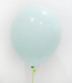 Pastel Macaron AQUA Helium Latex Balloon