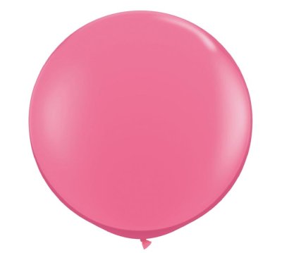 Rose Jumbo Round Shape Helium Latex Balloon Singapore