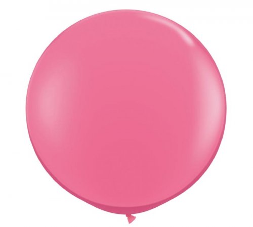 Rose Jumbo Round Shape Helium Latex Balloon