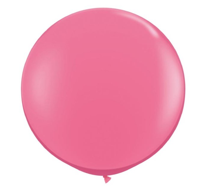 Rose Jumbo Round Shape Helium Latex Balloon Singapore