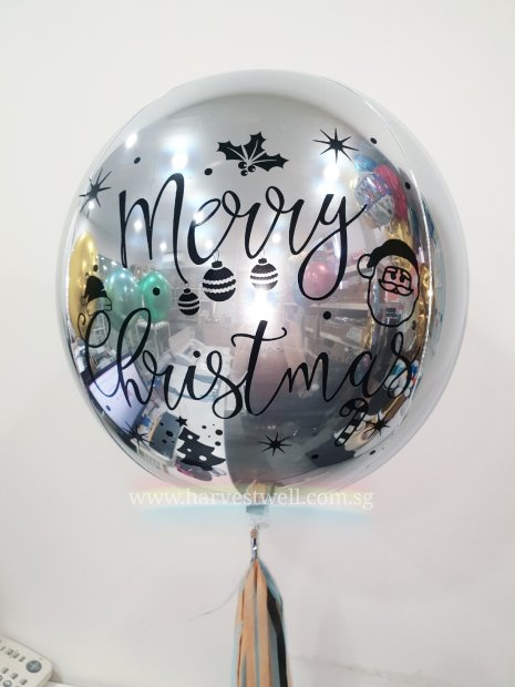 Christmas Customize ORBZ Balloon Singapore