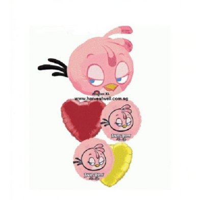 Angry Birds Party! Pink Bird Balloon Package Singapore