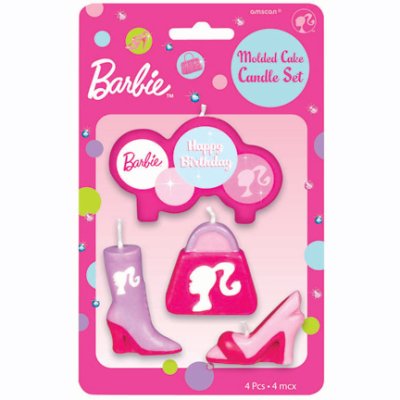Barbie Doll Birthday Candle Set Singapore