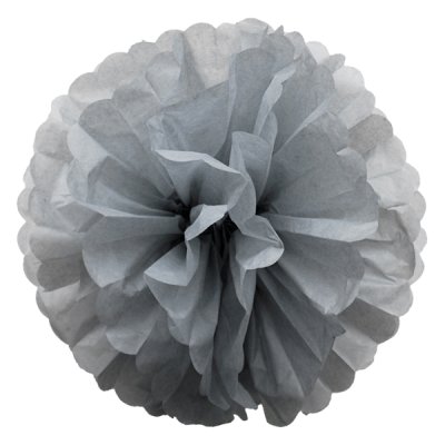 Grey Tissue Paper Pom Pom Singapore