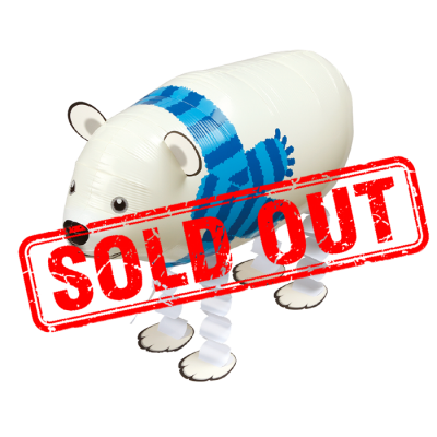 Polar Bear Arctic Walking Pet Balloon Singapore