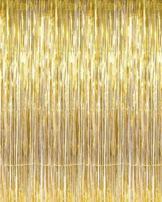 Customised Gold Metallic Foil Tinsel Singapore