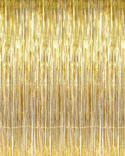 Gold Metallic Foil Tinsel