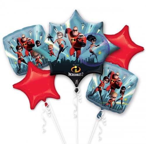 Incredibles 2 Balloon Bouquet