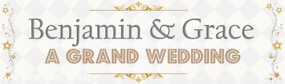 Grand Wedding / Birthday Customized Banner Singapore