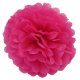 Fuschia Tissue Paper Pom Pom