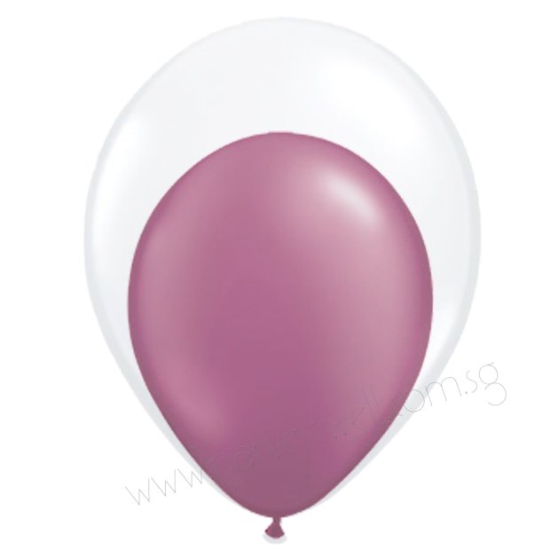 Burgundy Balloon IN Balloon Singapore