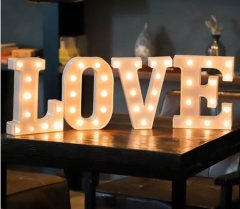 LOVE Letters LED Light