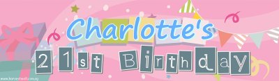 Birthday Party Customized Banner Singapore