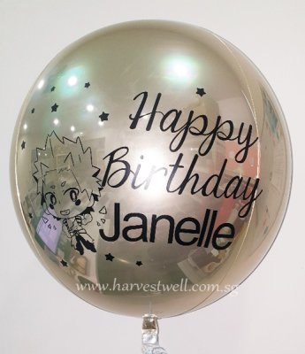 Customize Anime ORBZ Balloon Singapore