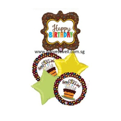 Happy Birthday Sprinkles Balloon Package Singapore