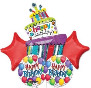 birthday balloon package