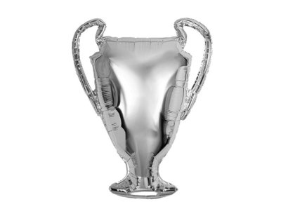 Champion Silver Trophy Supershape Mylar Balloon Singapore