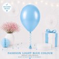 Light Blue Colour Helium Latex Balloon Singapore