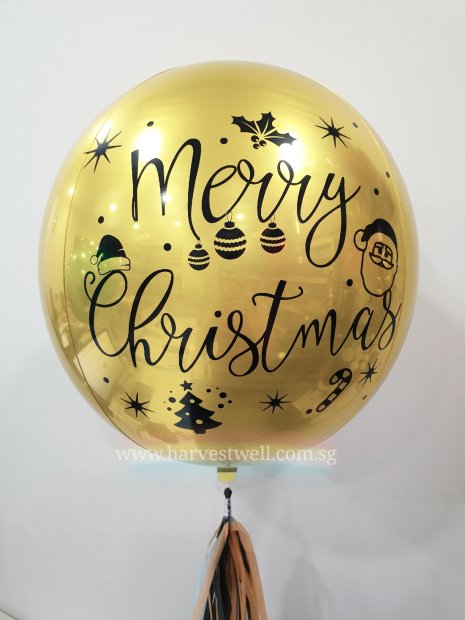 Christmas Customize ORBZ Balloon Singapore