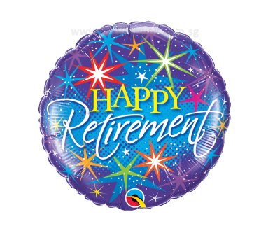Retirement Mylar Balloon Singapore