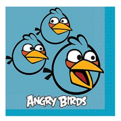 Angry Birds Paper Beverage Napkins Singapore