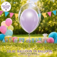 Lilac Balloon IN Balloon