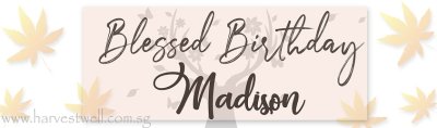 Enchanted Forest Birthday Customized Banner Singapore