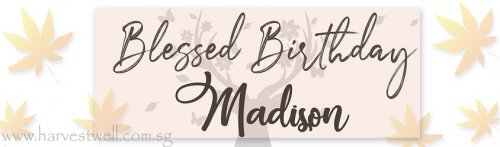 Enchanted Forest Birthday Customized Banner