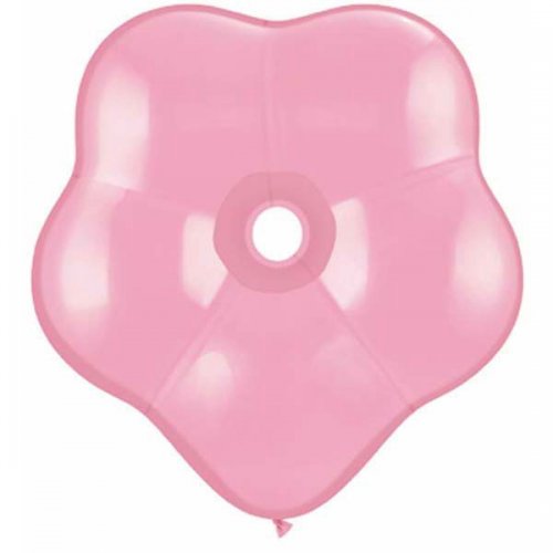 Pink Blossom Flower Helium Latex Balloon