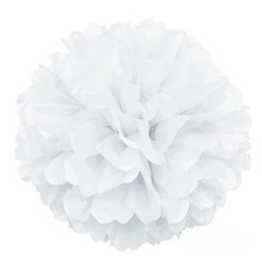 Grey Tissue Paper Pom Pom