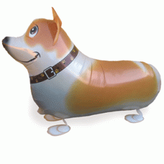 Walking Pet Dog Balloon - Corgi