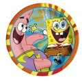 Spongebob Party Round Plate