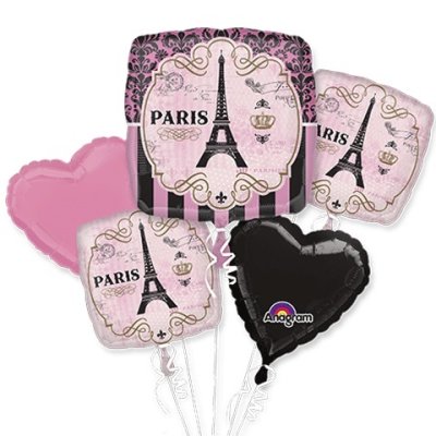 Love Paris Balloon Bouquet Singapore