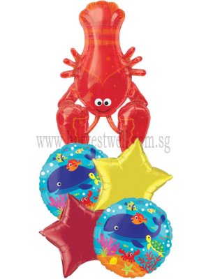 Sea Creature Lobster Balloon Package Singapore