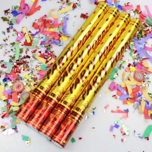 confetti party poppers