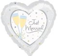 Just Married Mylar Foil Balloon Singapore