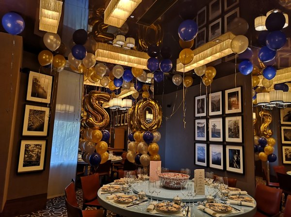 Private Dining Room Balloon Arrangement