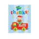 Fun At One Baby Boy Thank You Card