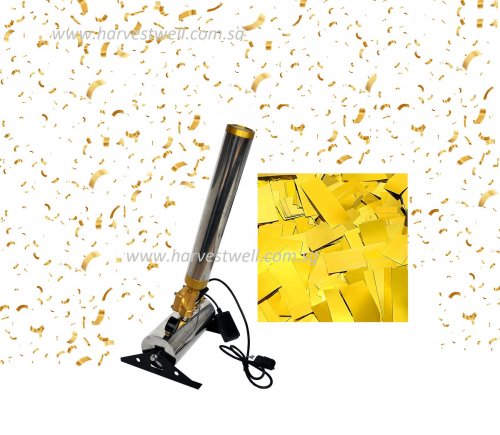 Single Confetti Cannon Compressed Air Launcher for Rental