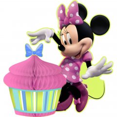 Minnie Mouse Bow-tique Table Centerpiece