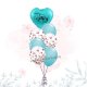 Happy Mothers Day Customised Tiffany Balloon Bouquet