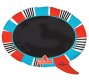 Write-On Word Bubble Black Board Super Shape