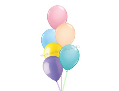 Labubu Themed Color Balloon Bouquet Singapore