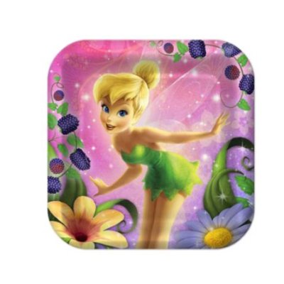 Tinker Bell Sweet Treat Square Plate Singapore