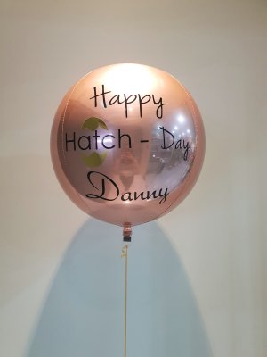 Happy Hatch Day ORBZ Balloon Singapore