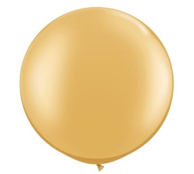 Metallic Gold Jumbo Round Shape Helium Latex Balloon Singapore