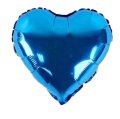 Blue Heart Shape Helium Mylar Balloon Singapore
